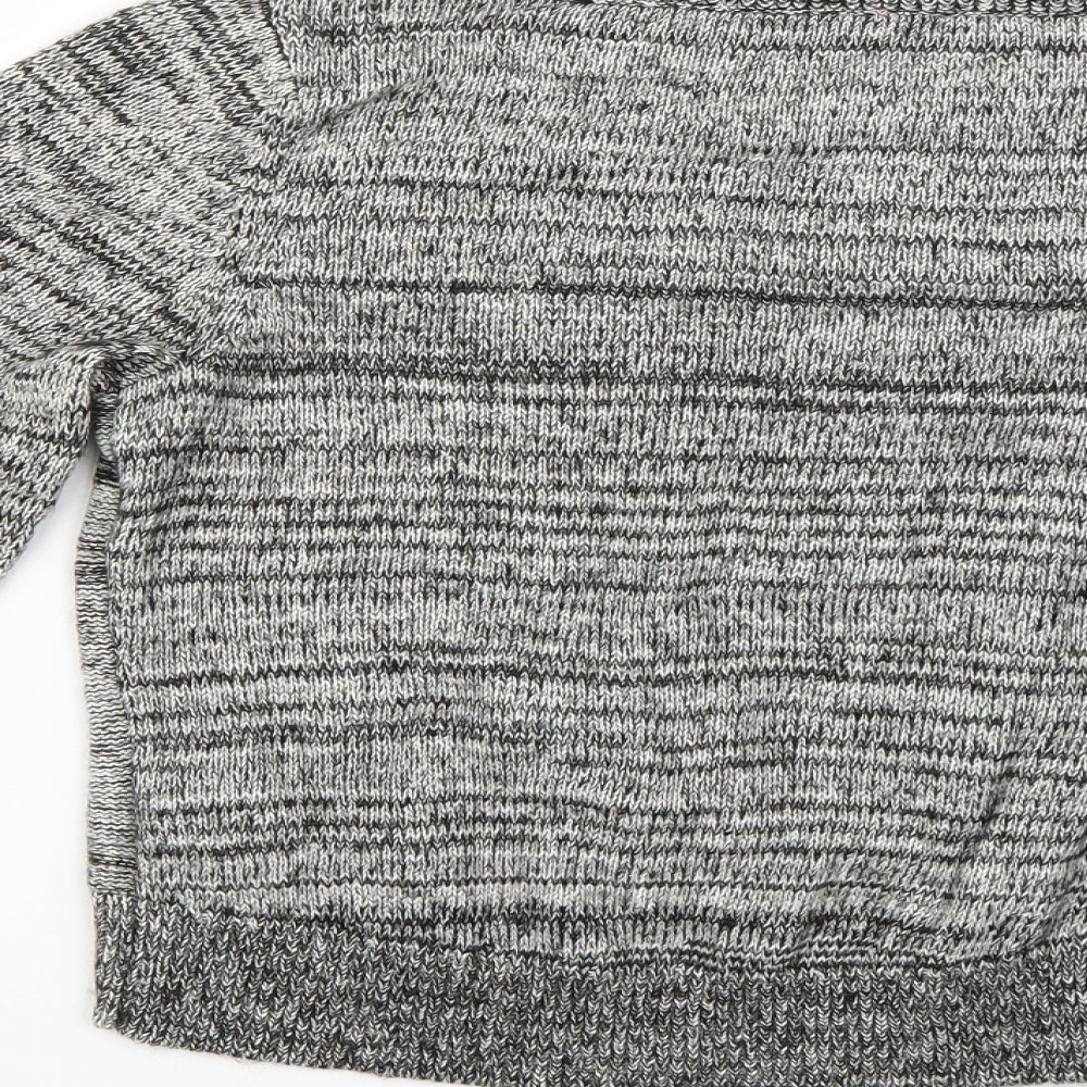 H&M Womens Grey   Pullover Jumper Size 10