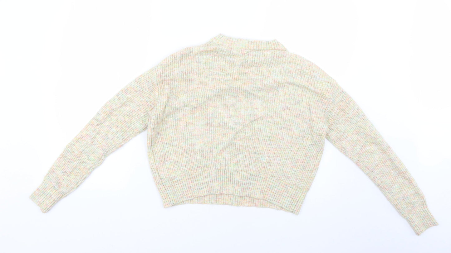 H&M Womens Multicoloured   Pullover Jumper Size S