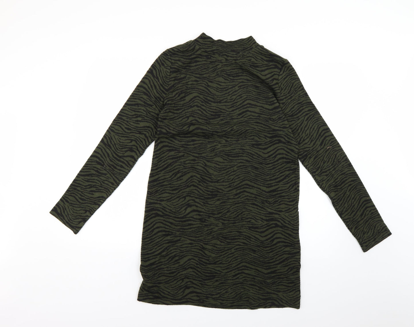 Marks and Spencer Womens Green Animal Print  Bodycon  Size 8