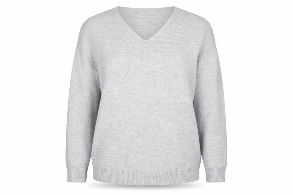 Topshop Womens Grey   Pullover Jumper Size L