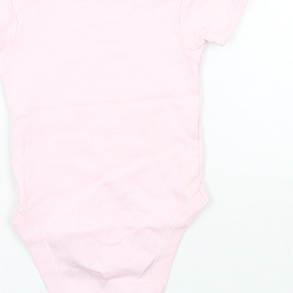 George Girls Pink   Babygrow One-Piece Size 3-6 Months