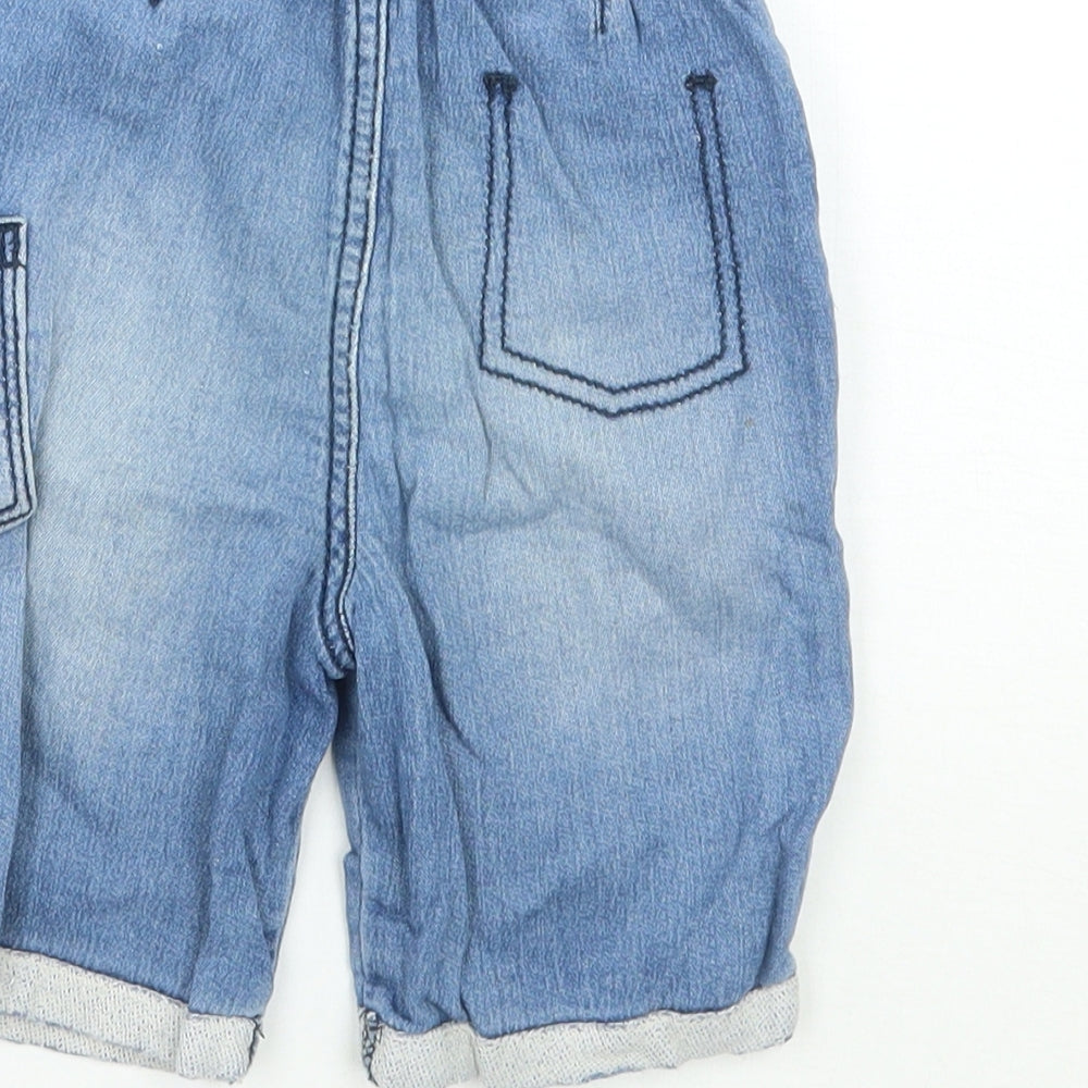 Nutmeg Boys Blue   Cargo Jeans Size 9-12 Months