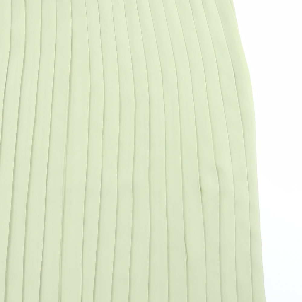 Preworn Womens Green   A-Line Skirt Size XL