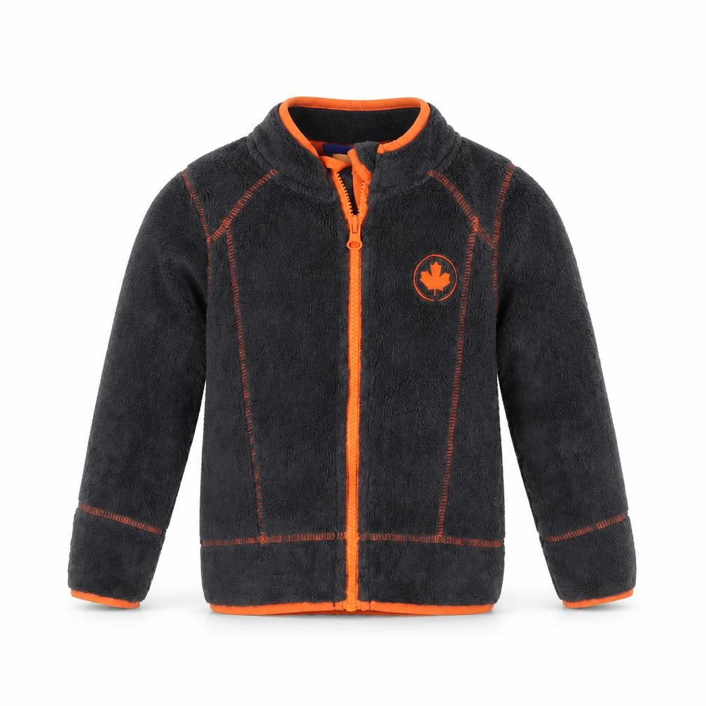 lulipu  Boys Grey  Fleece Jacket  Size 3 Years