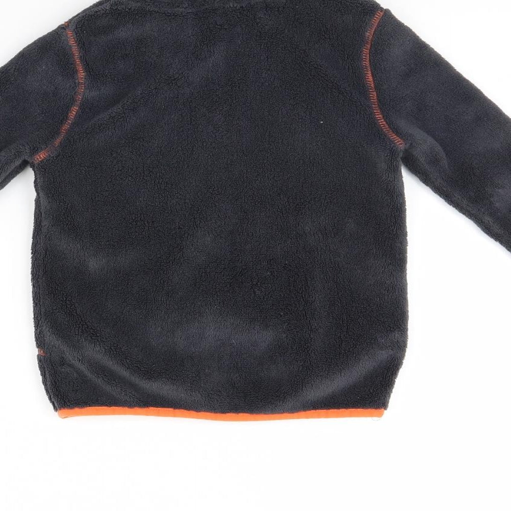 lulipu  Boys Grey  Fleece Jacket  Size 3 Years