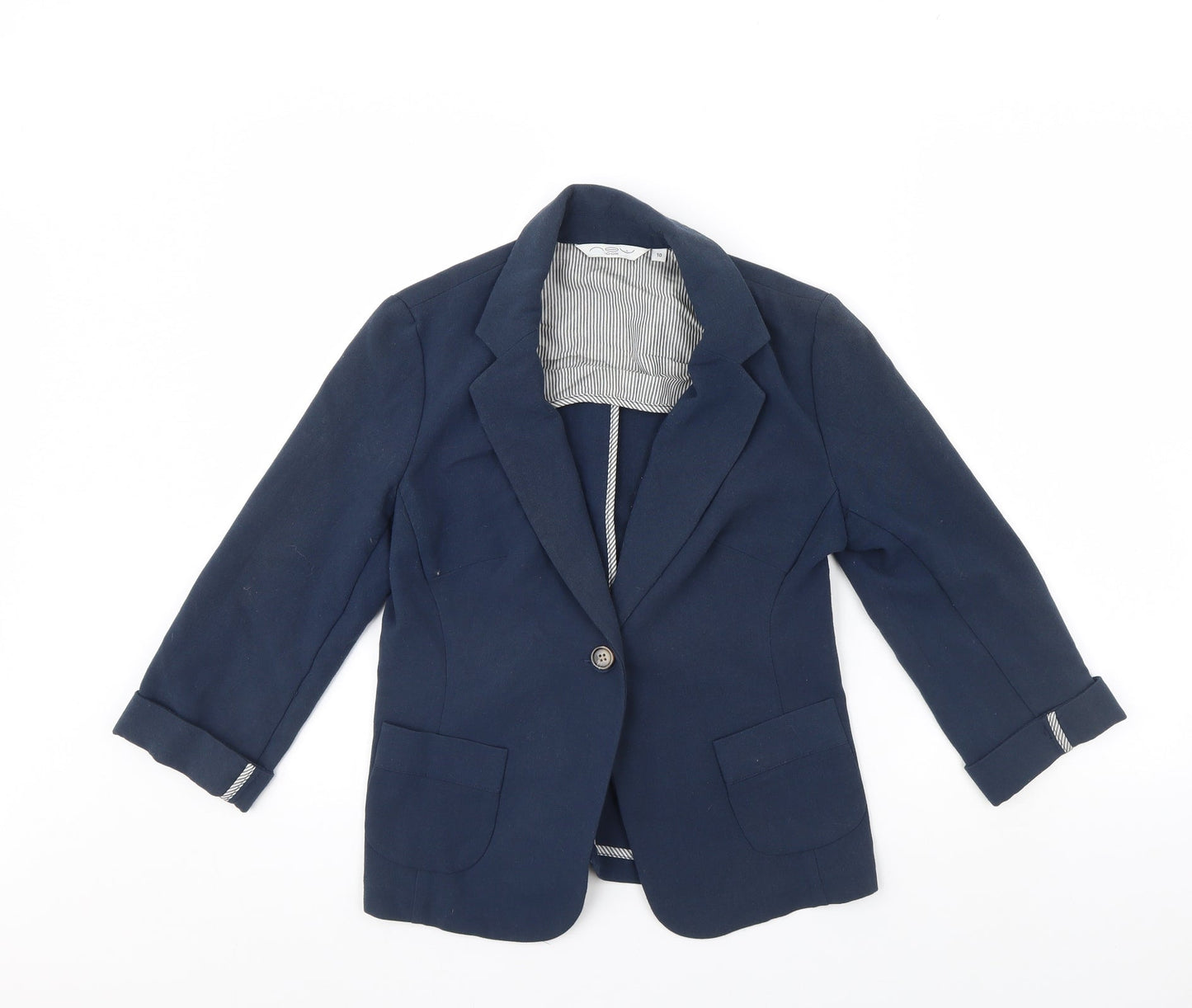 New Look Womens Blue   Jacket  Size 10