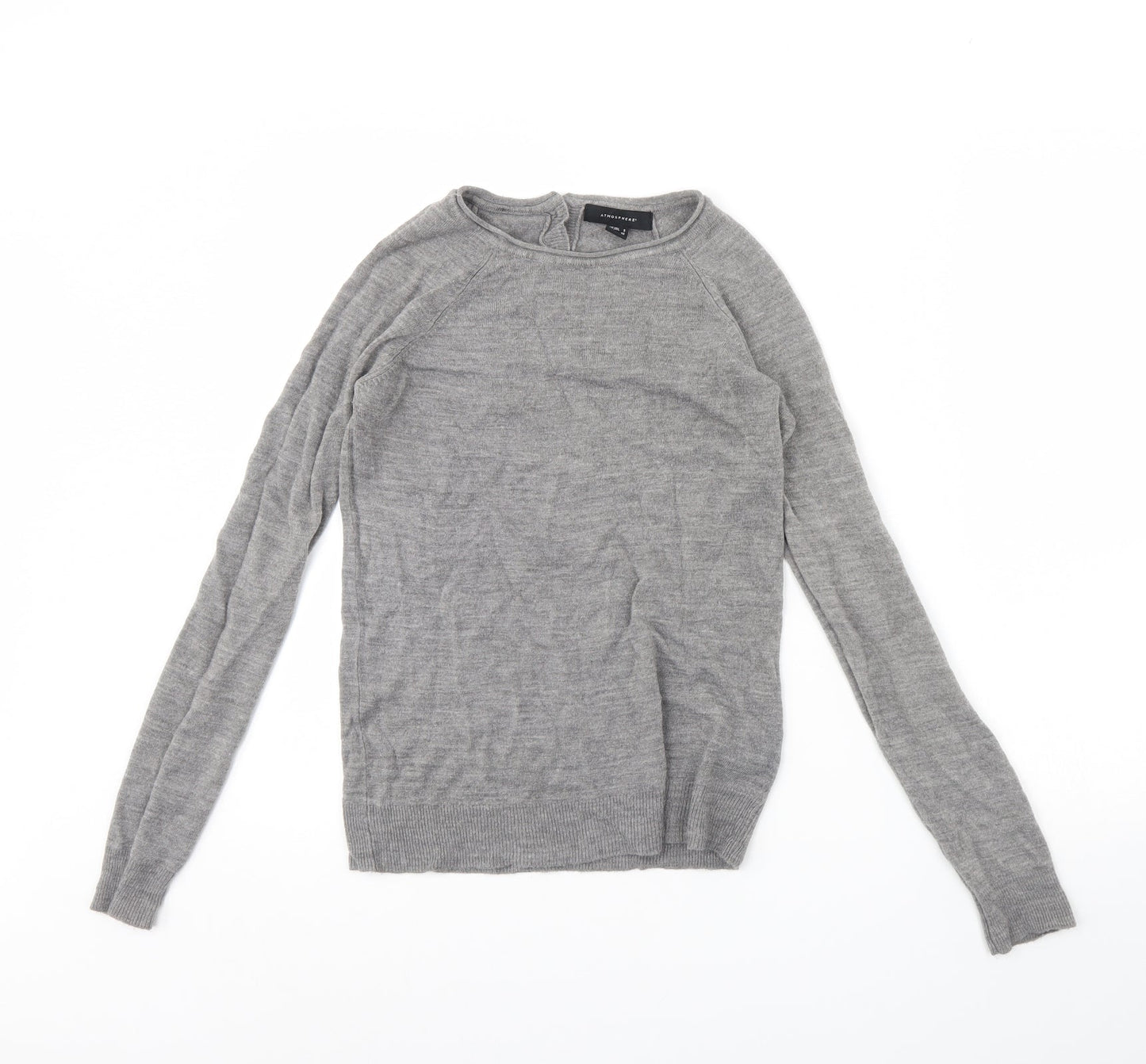 Atmosphere Womens Grey   Pullover Jumper Size 8
