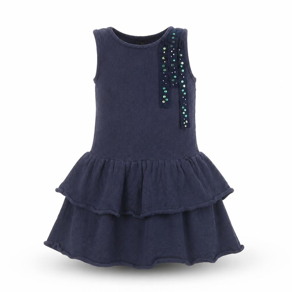 Cotton On Kids Girls Blue   Jumper Dress  Size 4 Years