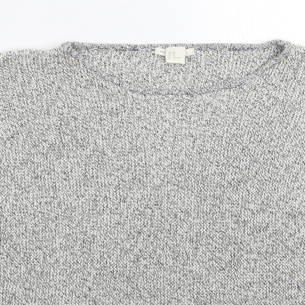 H&M Womens Grey  Knit Pullover Jumper Size M
