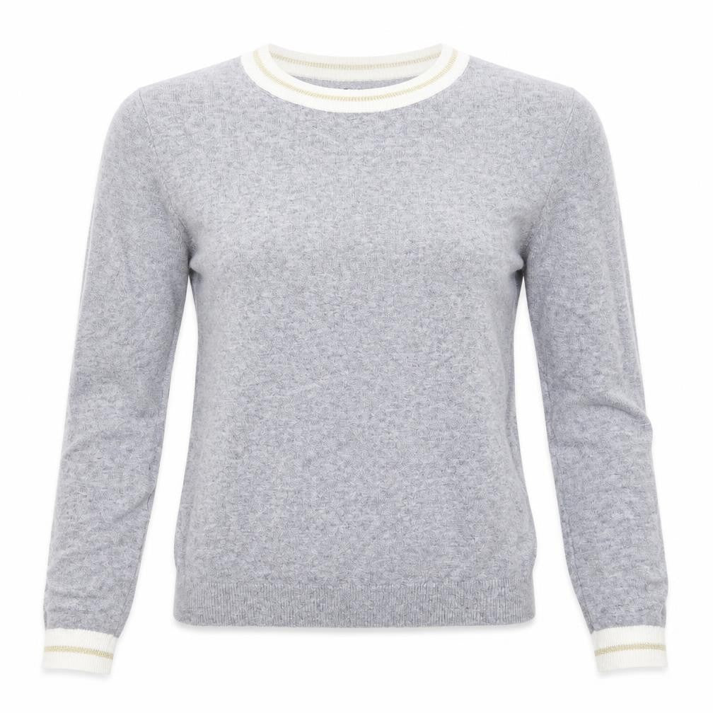 New Look Womens Grey  Knit Pullover Jumper Size 8