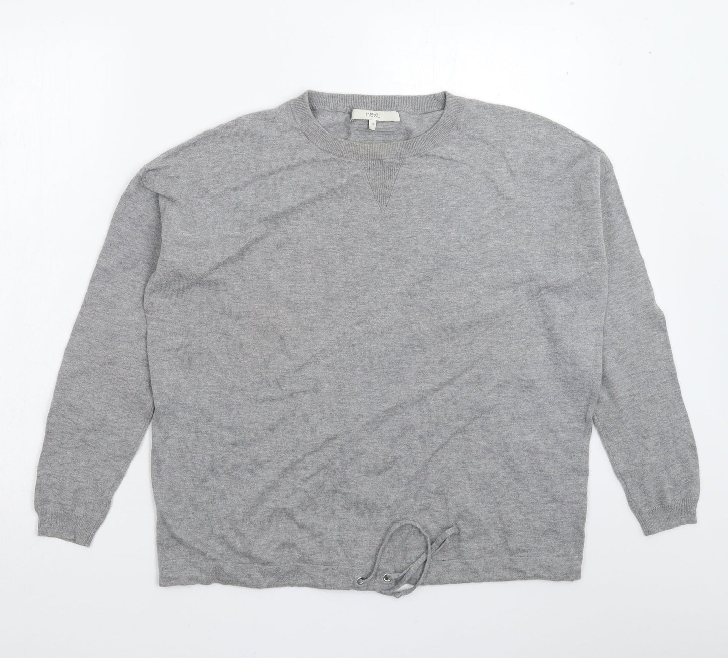NEXT Womens Grey  Knit Pullover Jumper Size 12