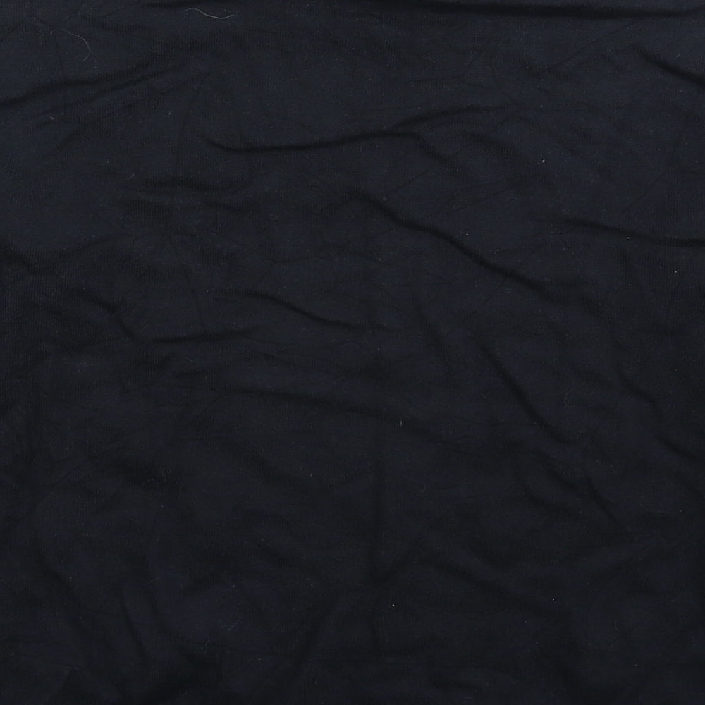Peacocks Womens Black  Knit Pullover Jumper Size 10