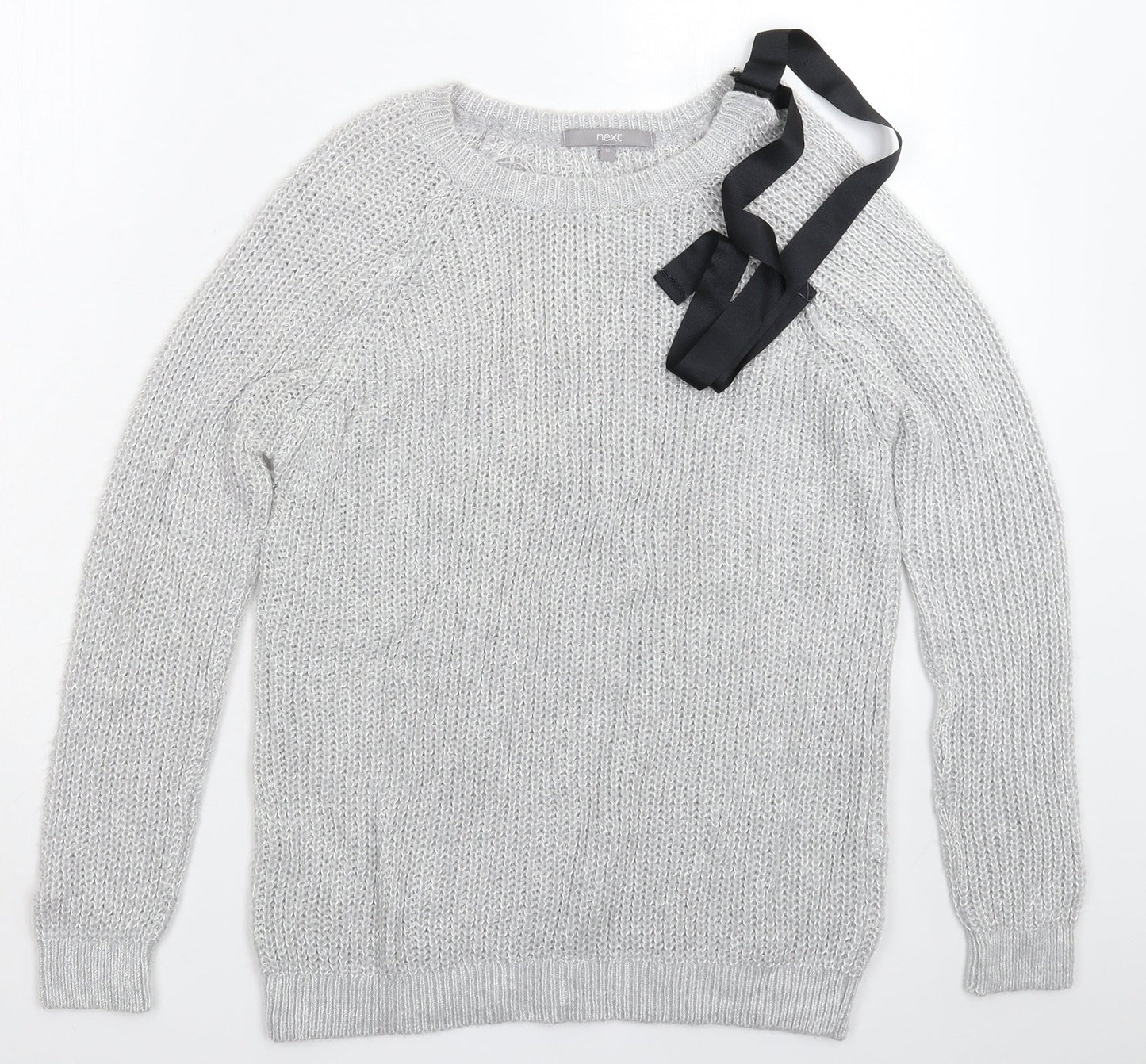NEXT Womens Grey  Knit Pullover Jumper Size 10