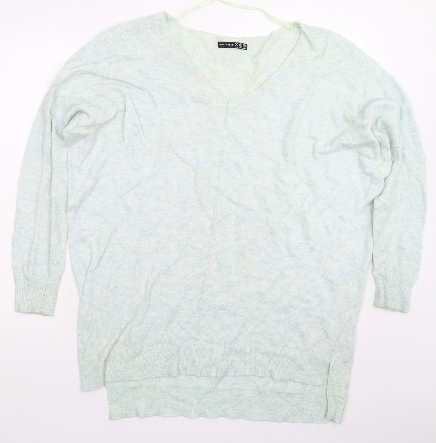 Atmosphere Womens Green  Knit Pullover Jumper Size M  - Oversized