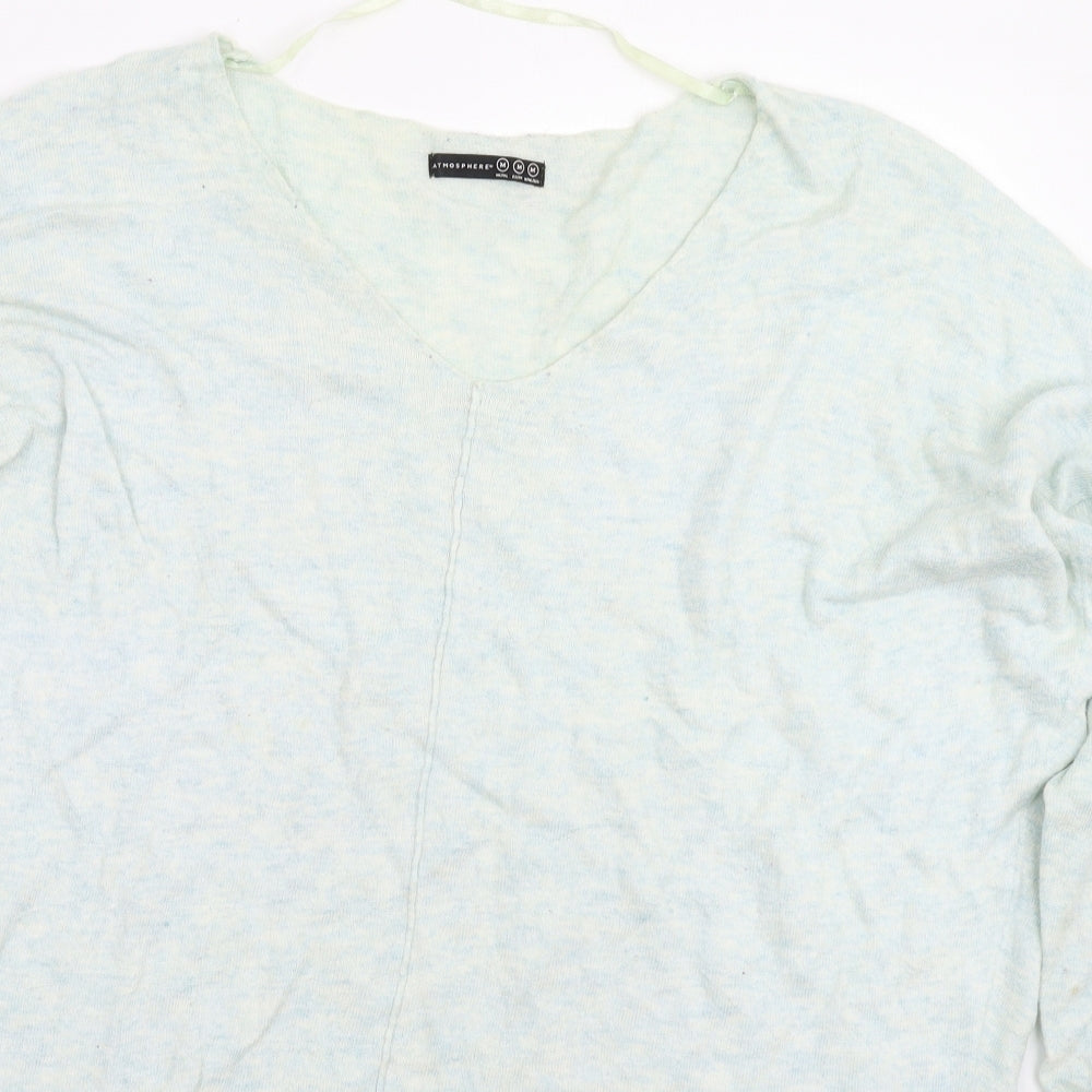 Atmosphere Womens Green  Knit Pullover Jumper Size M  - Oversized