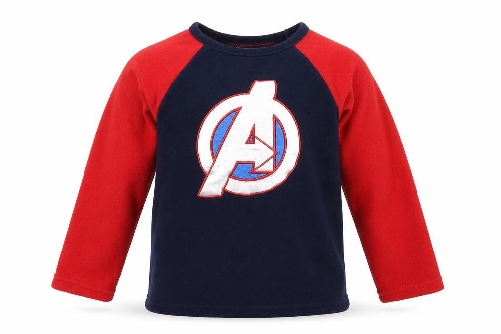 Primark Boys Multicoloured  Fleece Pullover Sweatshirt Size 6-7 Years  - Avengers