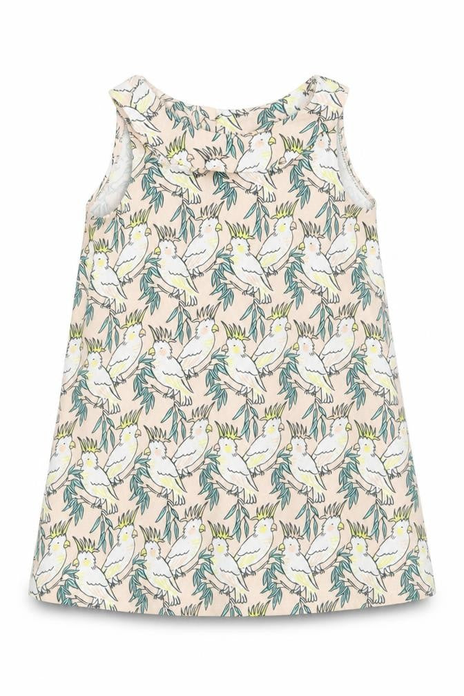 Mini Club Girls Pink Floral  Trapeze & Swing  Size 4-5 Years