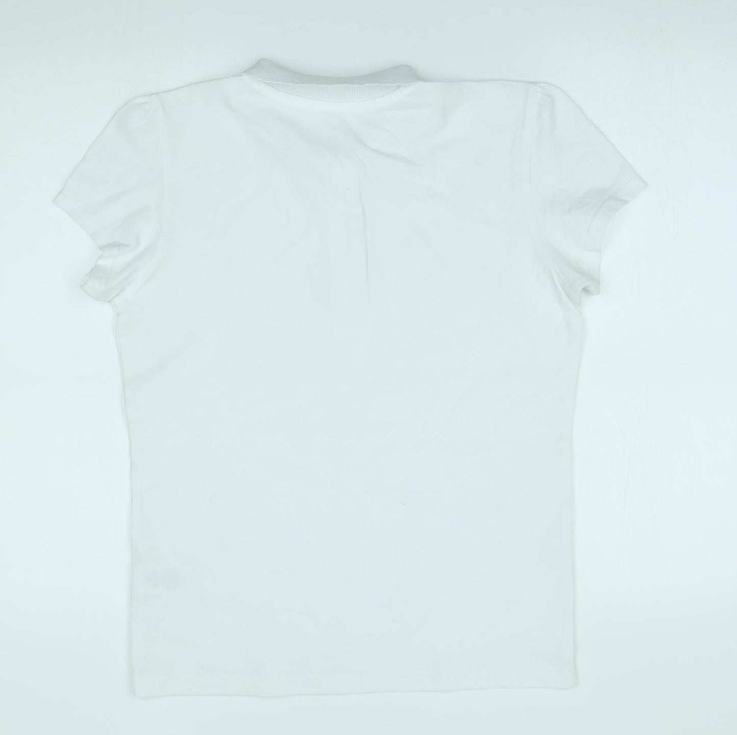 George Girls White   Basic Polo Size 14-15 Years