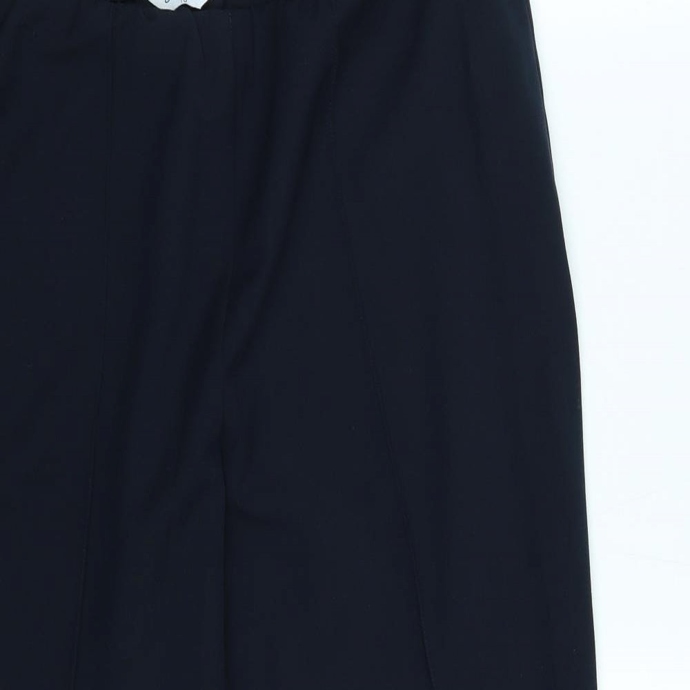Classic Womens Blue   Capri Trousers Size 16 L25 in