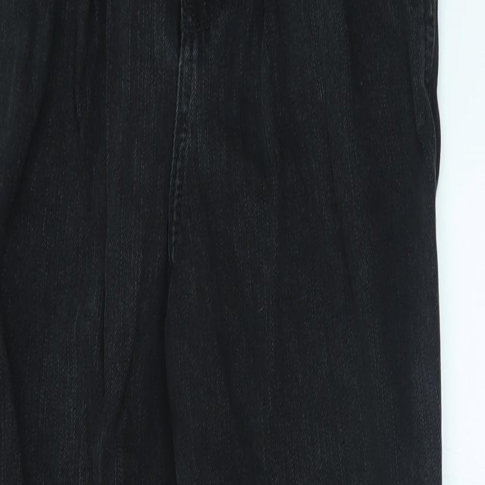 Hollister Womens Black   Mom Jeans Size 26 in L27 in