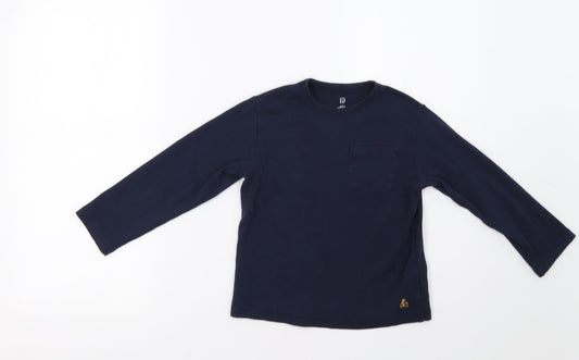 Gap Girls Blue   Basic T-Shirt Size 5 Years