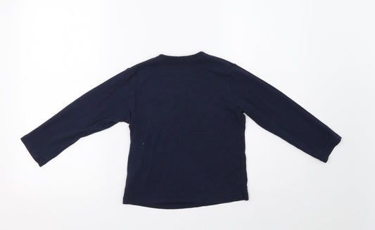 Gap Girls Blue   Basic T-Shirt Size 5 Years