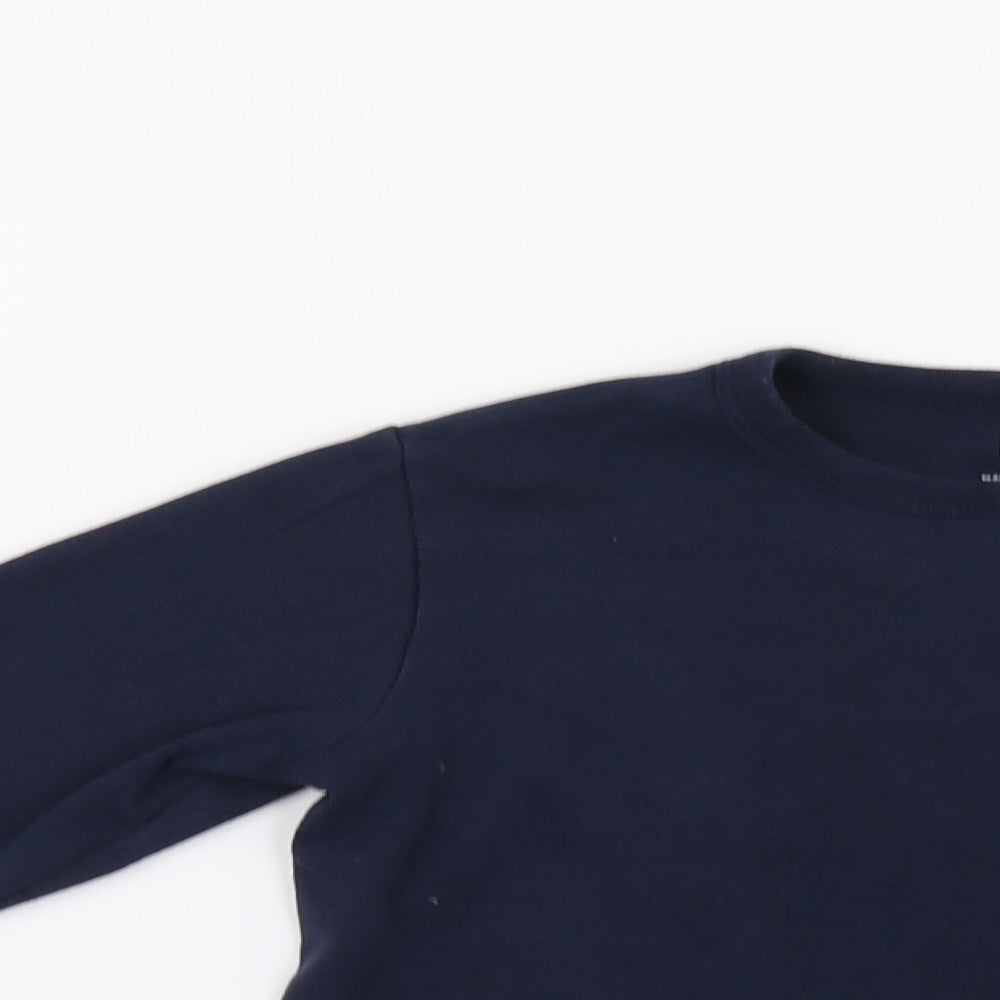 Gap Girls Blue   Basic T-Shirt Size 5 Years