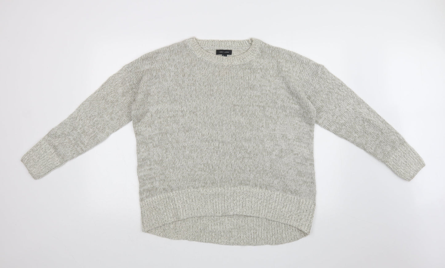 New Look Womens Grey   Pullover Jumper Size L