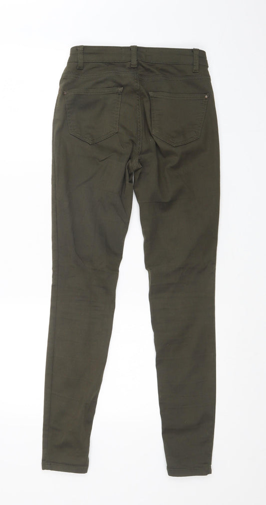 New Look Womens Green   Skinny Jeans Size 8 L29 in