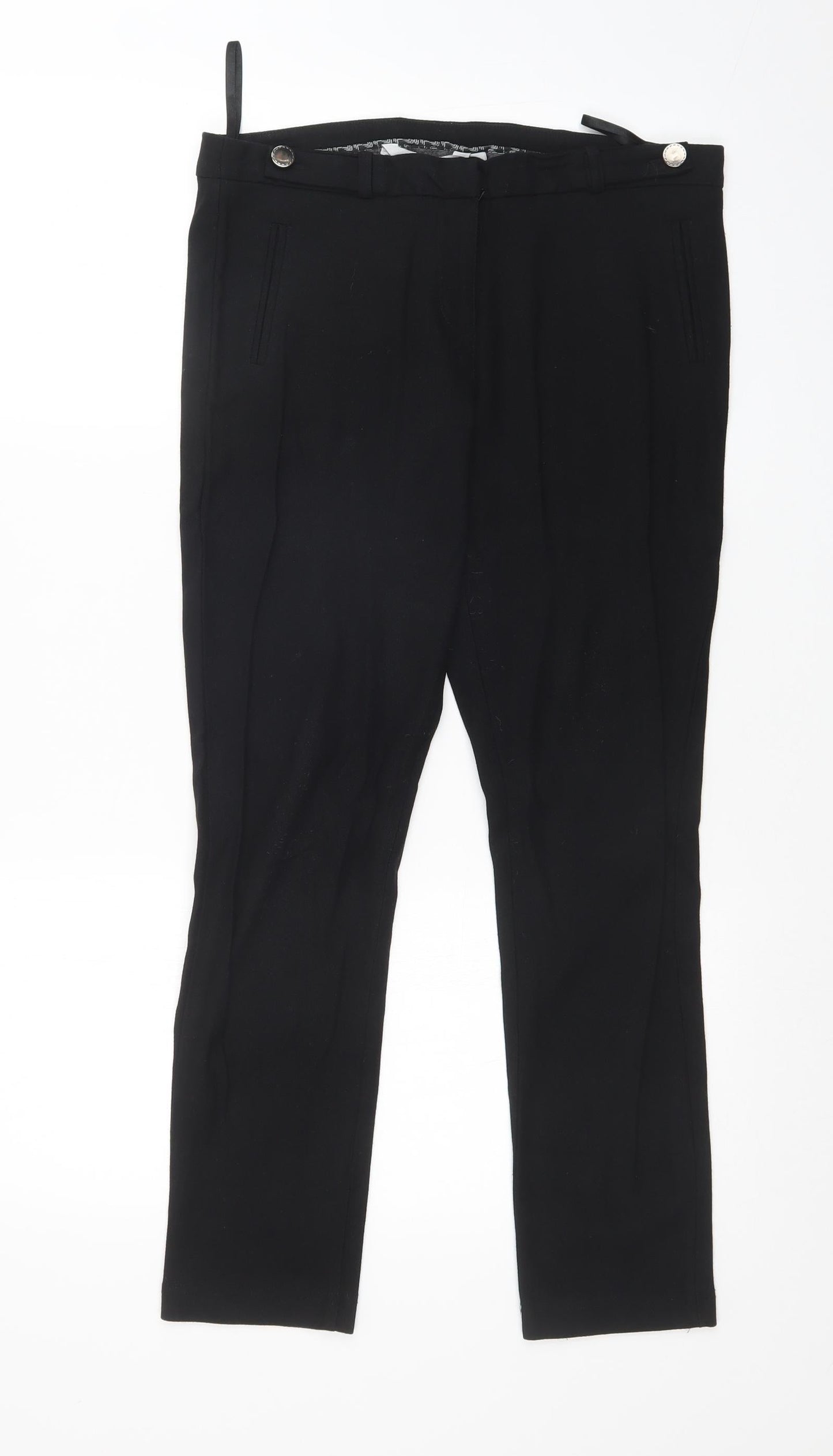 REDHERRING Womens Black   Dress Pants Trousers Size 10 L26.5 in