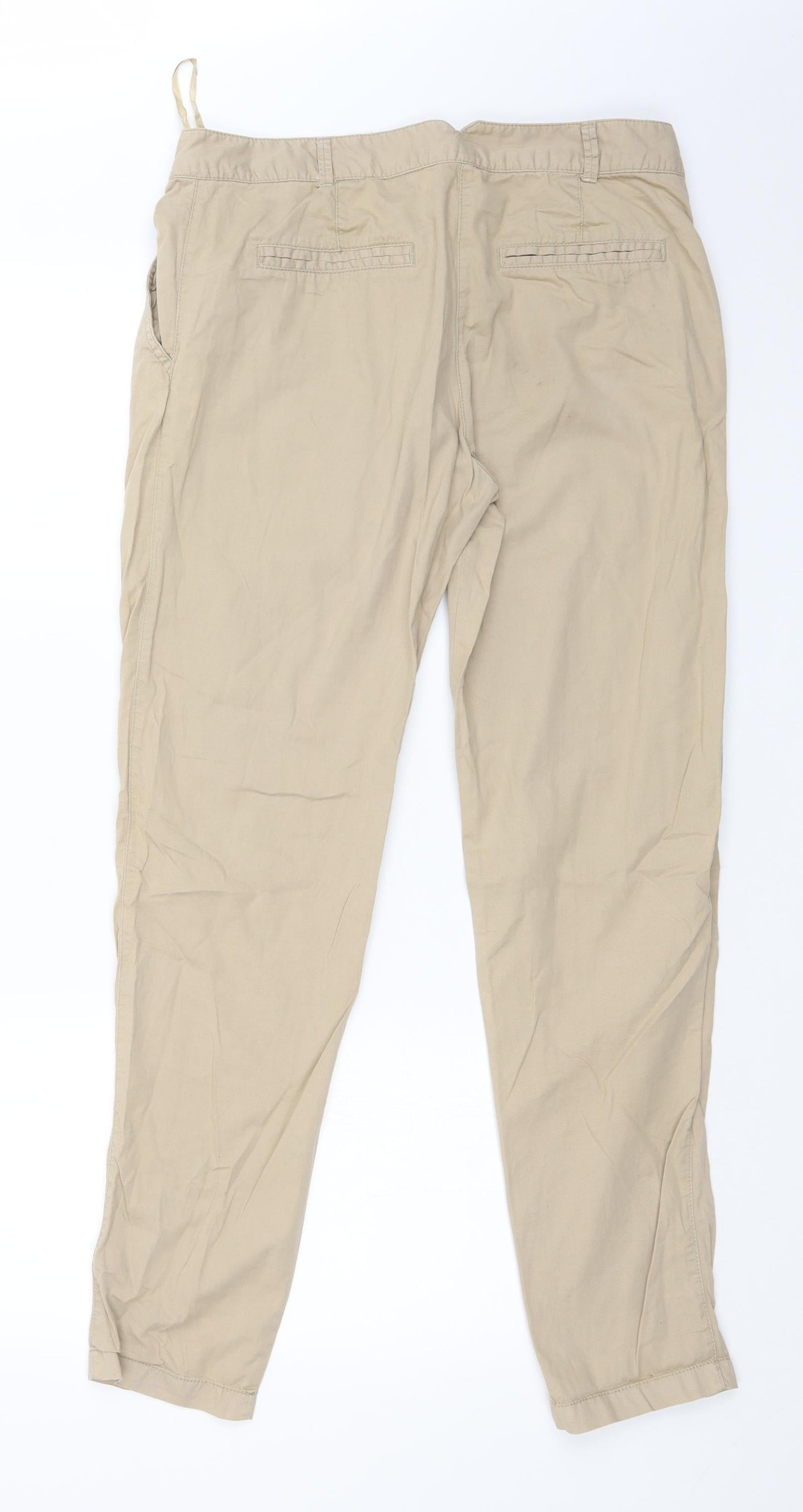 George Womens Beige   Trousers  Size 12 L30 in