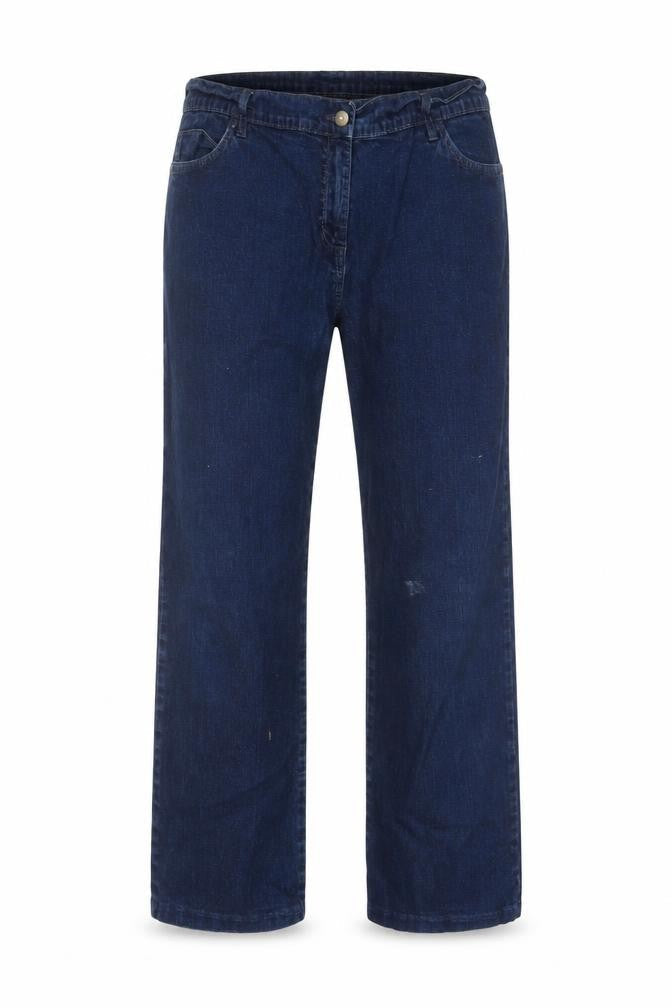 Preworn Womens Blue   Straight Jeans Size 38 L27 in