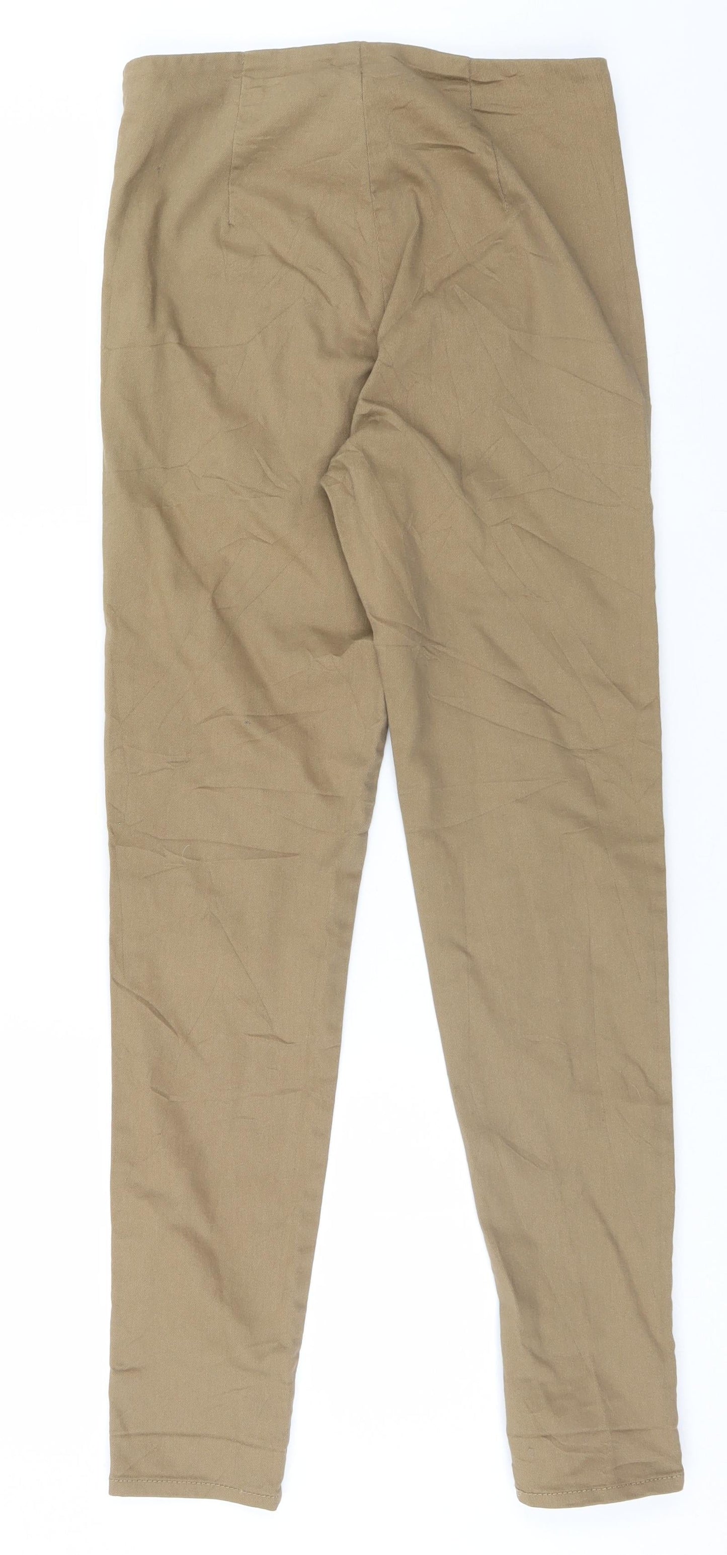 Divided Womens Beige   Trousers  Size 10 L26.5 in