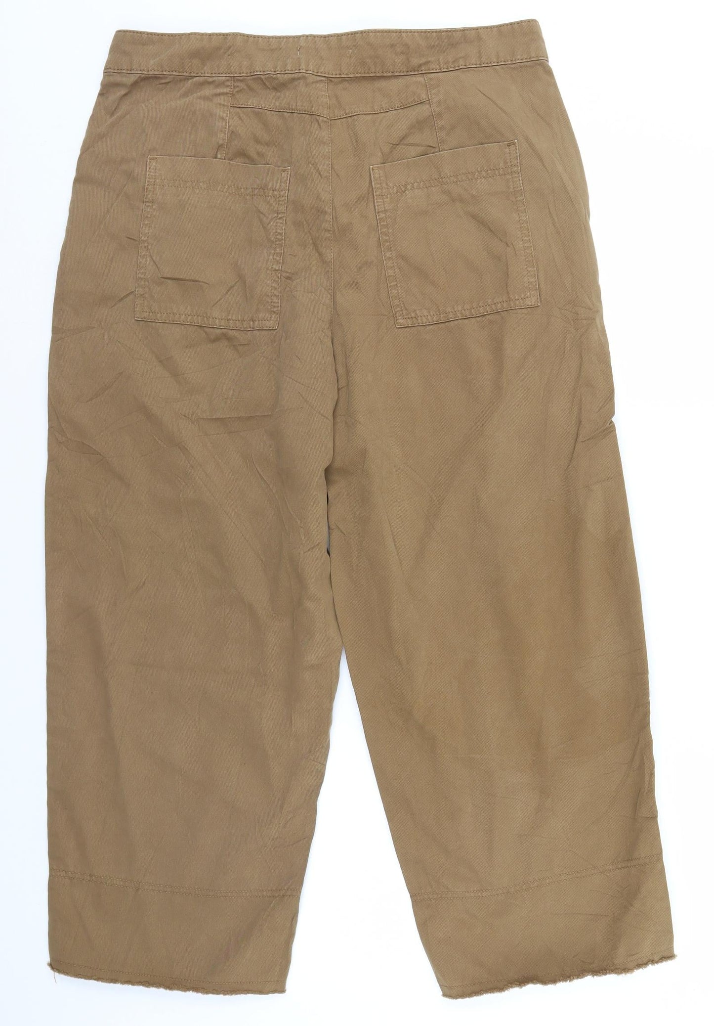 NEXT Womens Brown   Trousers  Size 16 L22 in