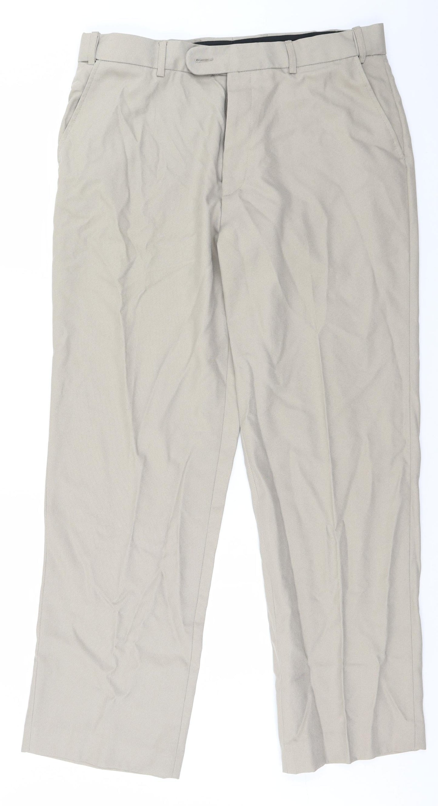 Taylor & Wright Womens Beige   Trousers  Size 36 L29.5 in