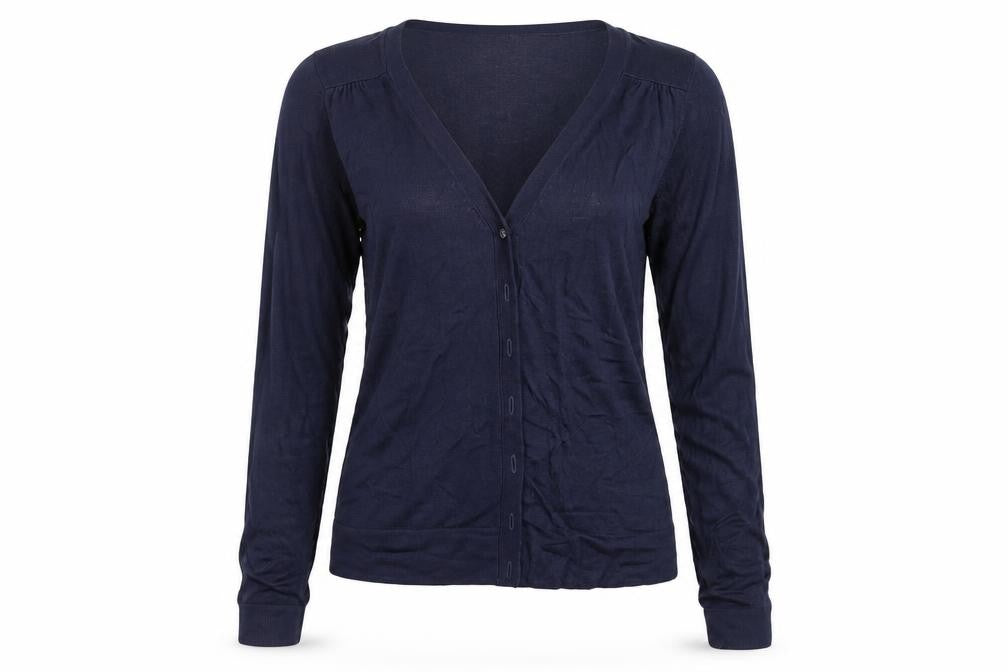 Marks and Spencer Womens Blue   Cardigan Jumper Size 10