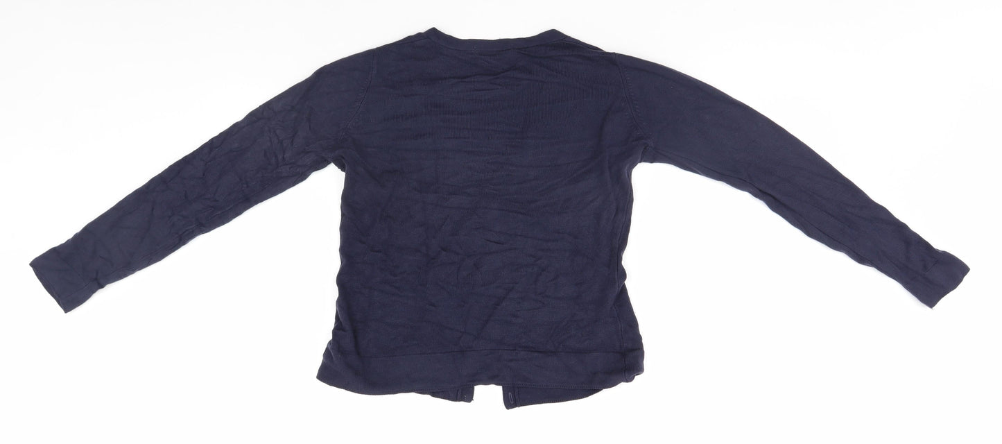 Marks and Spencer Womens Blue   Cardigan Jumper Size 10