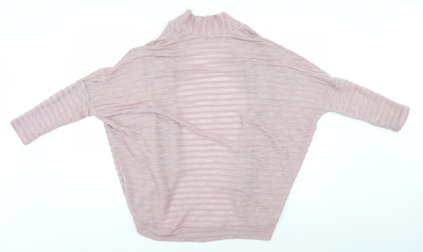 Atmosphere Womens Grey Striped  Cardigan Jumper Size 6