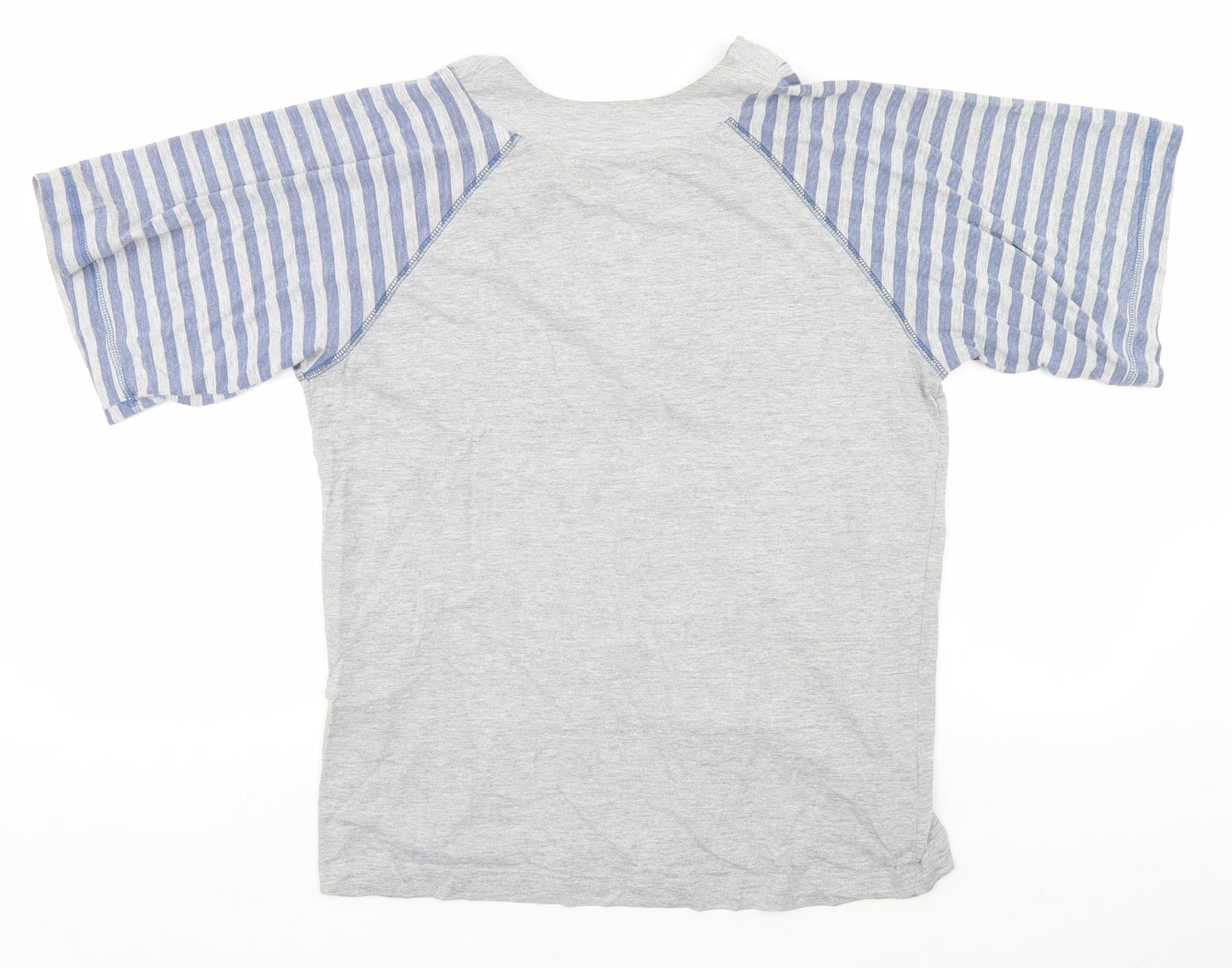 Preworn Mens Grey    Pyjama Top   - Baseball