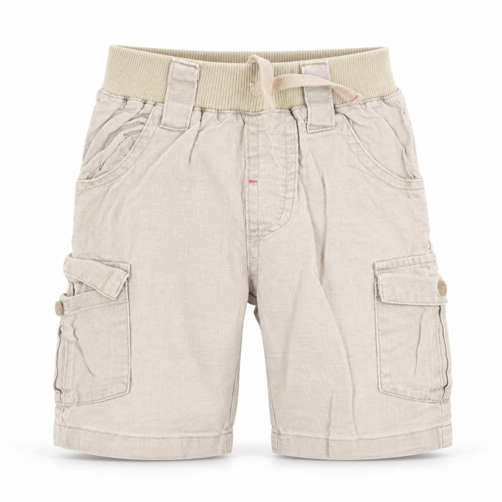 Mothercare Boys Beige   Cargo Trousers Size 12-18 Months