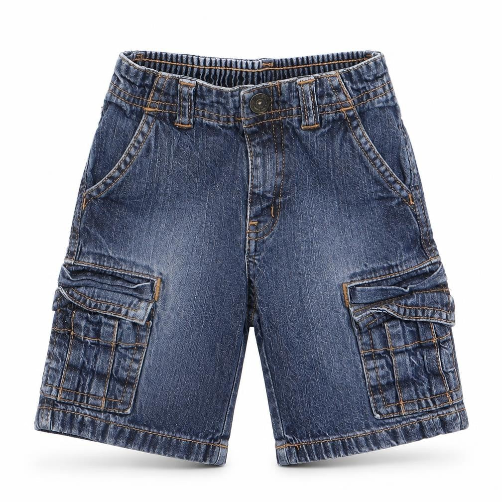 Gymboree Boys Blue   Cargo Jeans Size 12-18 Months