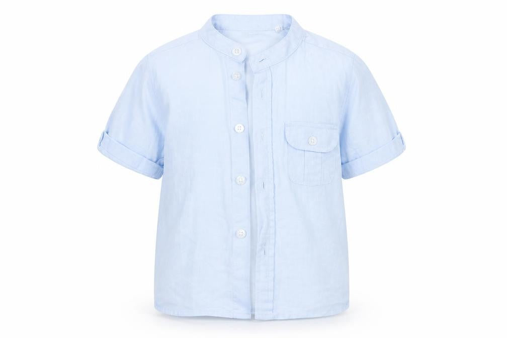 Original Marines Baby Blue   Basic Button-Up Size 12 Months