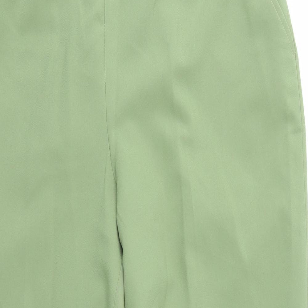 Preworn Womens Green   Trousers  Size 16 L25 in