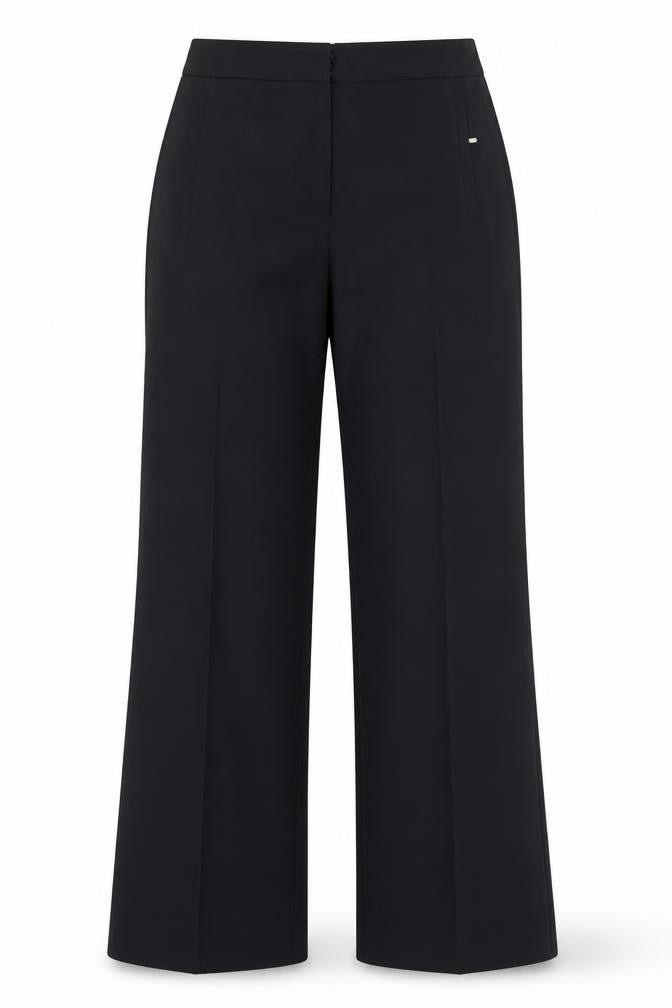 M&S Womens Black   Dress Pants Trousers Size 10 L30 in