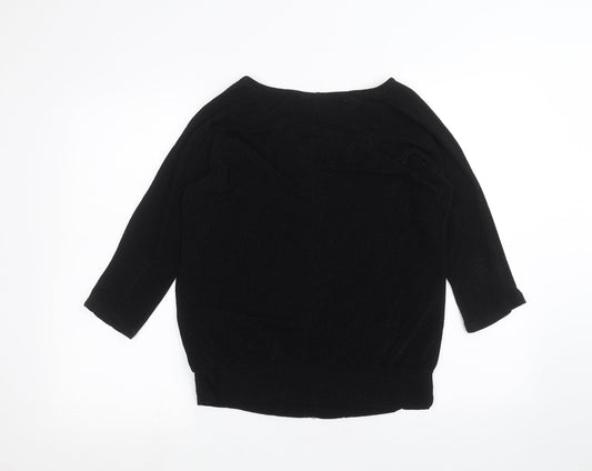 Wallis Womens Black   Basic T-Shirt Size M