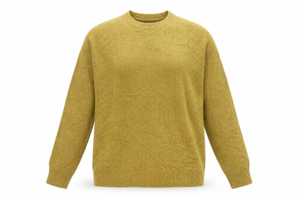 Marks and Spencer Womens Yellow   Pullover Jumper Size XL