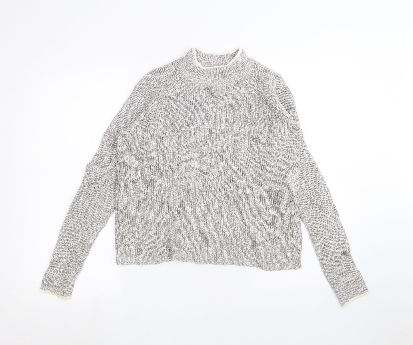 H&M Womens Grey   Pullover Jumper Size S