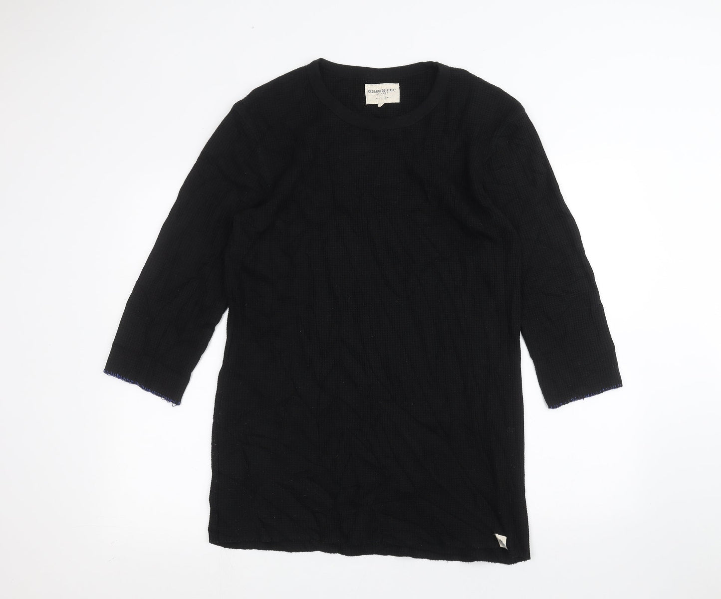 Cedar Wood State Womens Black   Pullover Jumper Size 2XL