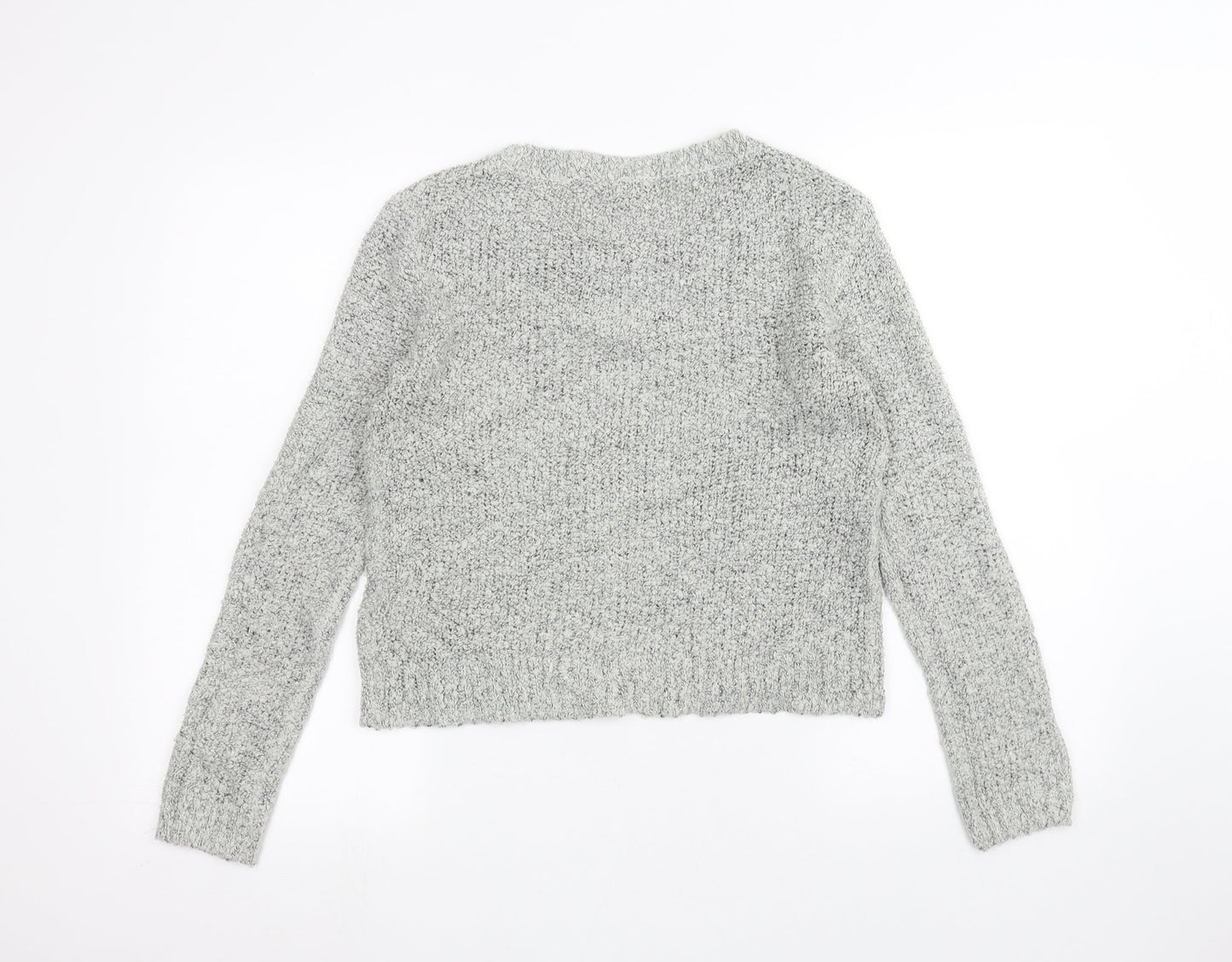 H&M Womens Grey   Pullover Jumper Size S