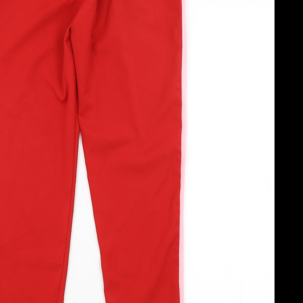 Preworn Womens Red   Jogger Trousers Size M L26 in